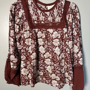 NWT Anthropologie Cleobella Women Beautifulโ Blouse- Medium